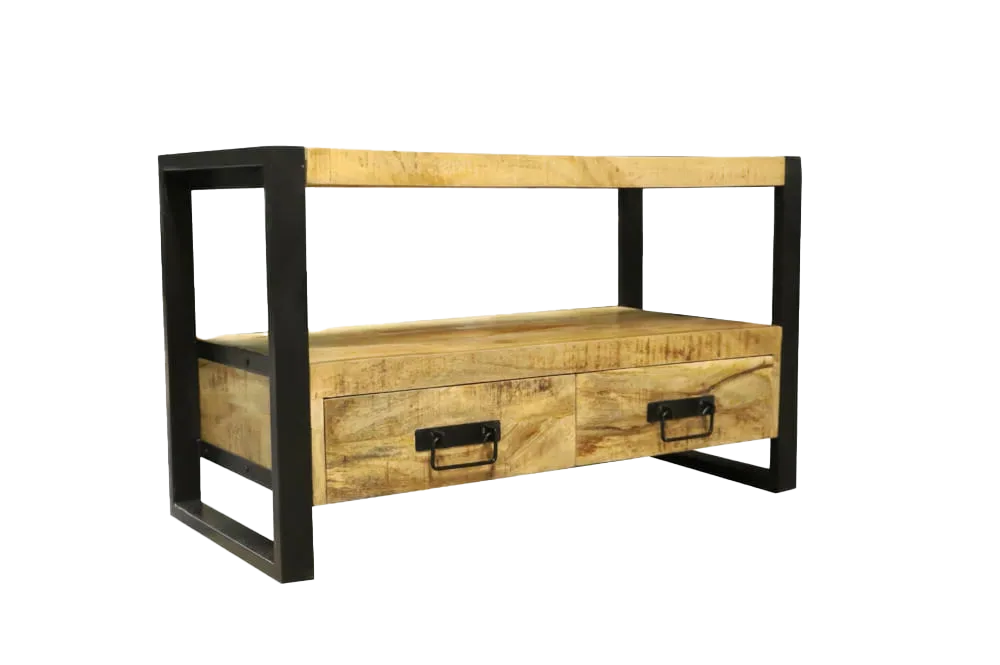 Tv kast iron wood